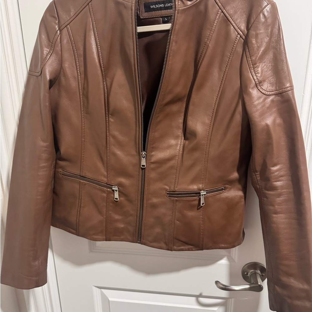Wilson Leather Women's Brown Jacket